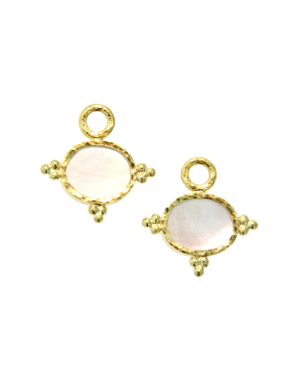 Light Aqua 'Grifo' Earring Charms