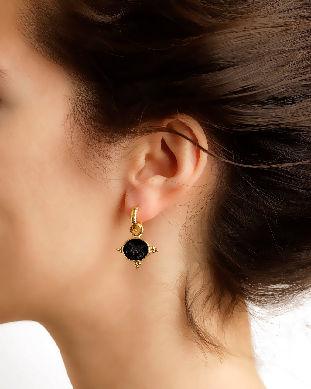 Pink 'Grifo' Earring Charms