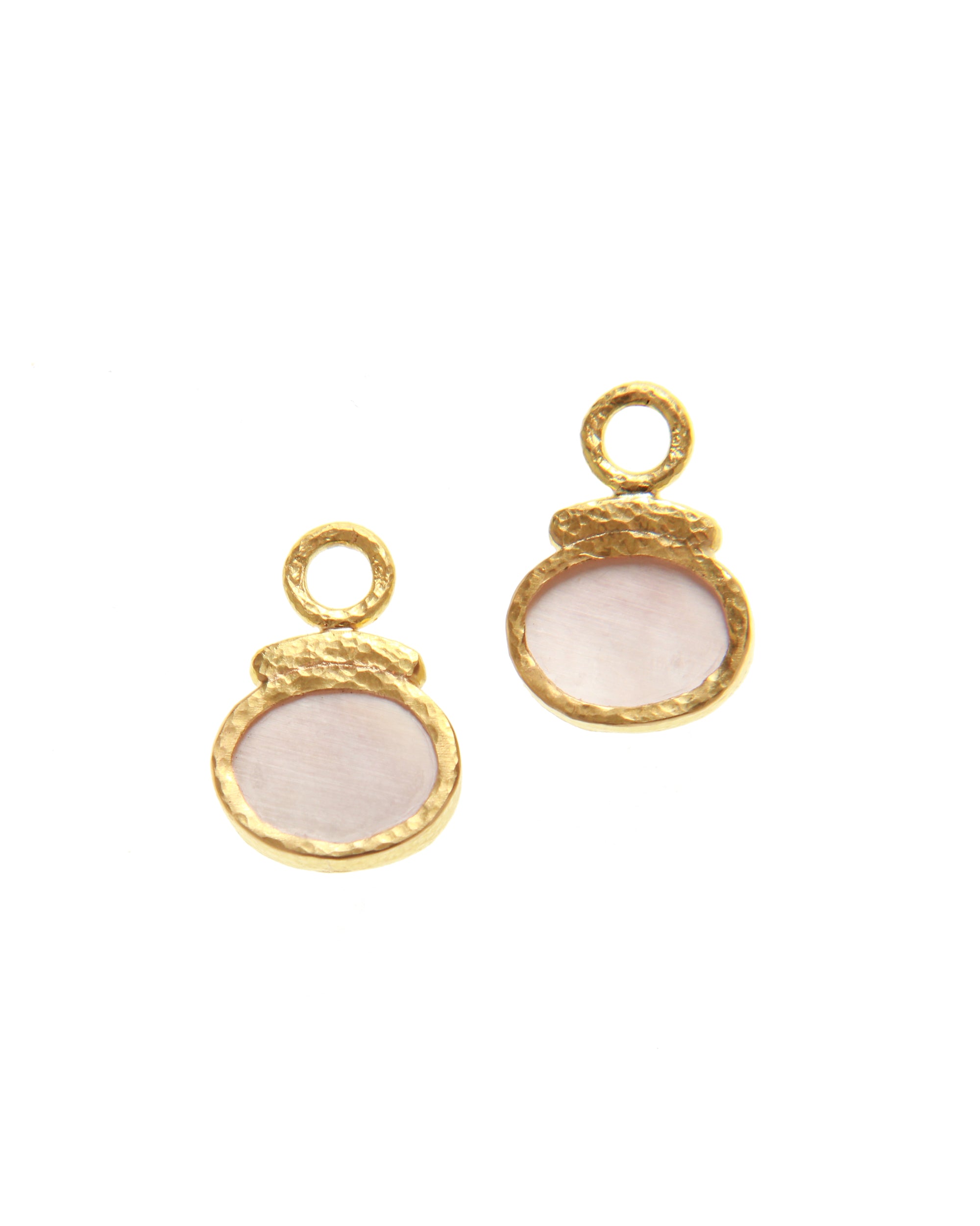 Light Aqua 'Cab Equestrian' Earring Charms