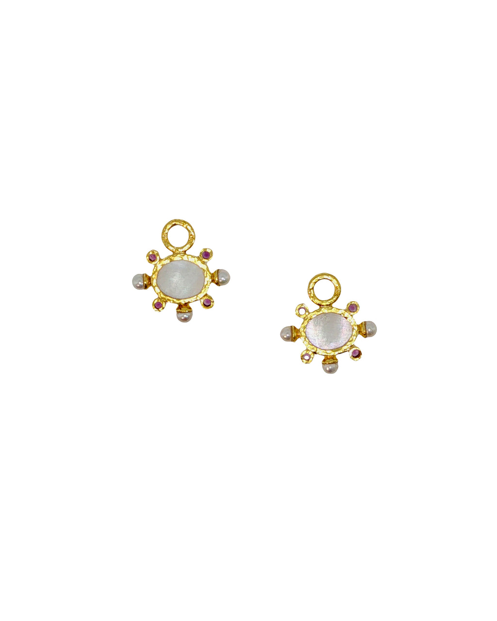 Mulberry 'Tiny Lion' Earring Charms