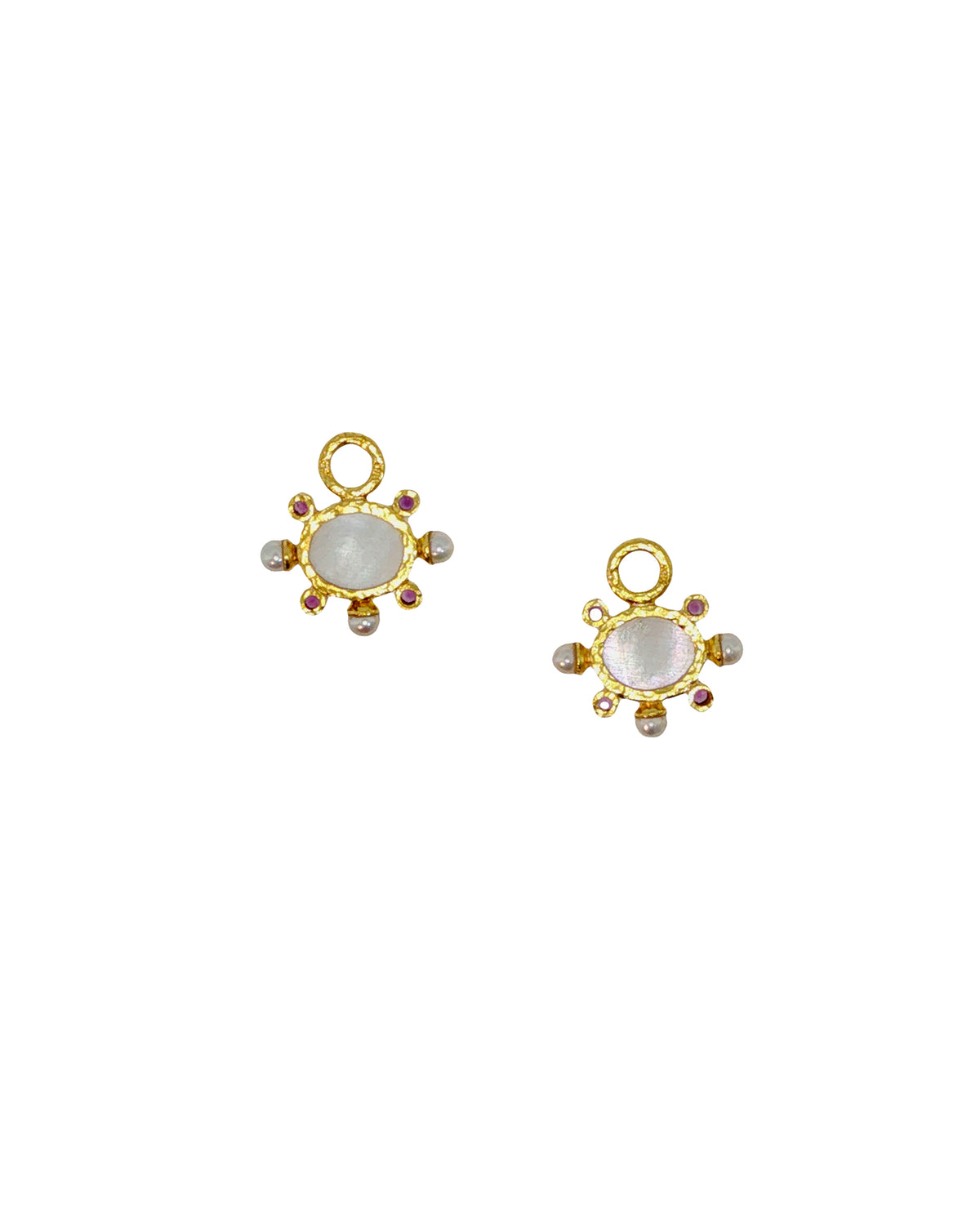 Mulberry 'Tiny Lion' Earring Charms