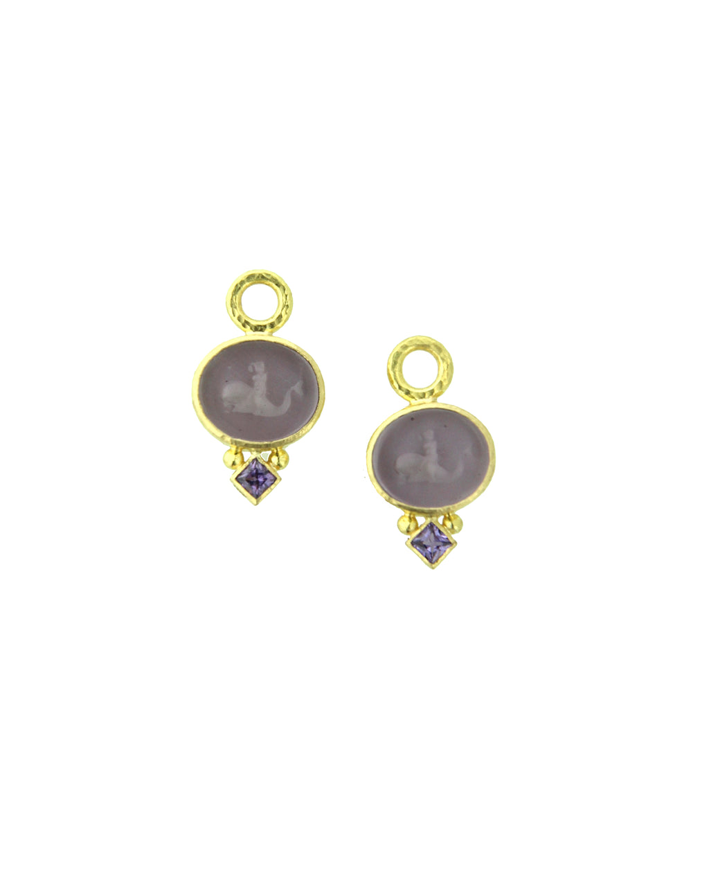 Mulberry 'Dolphin' Earring Charms