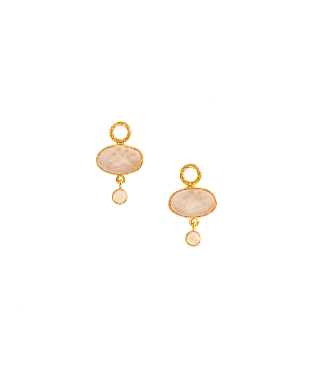 Crystal 'Flying Pegasus' Earring Charms