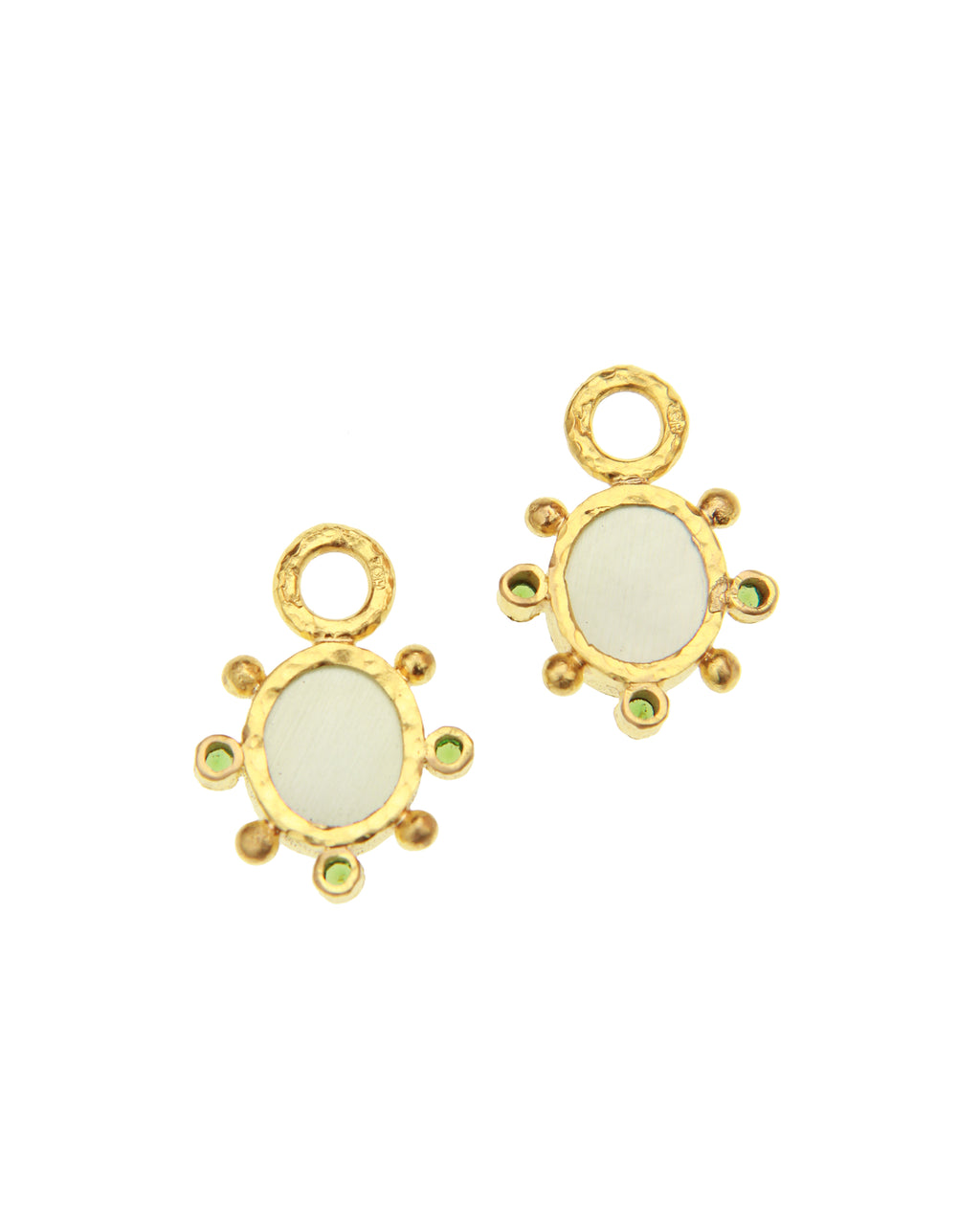 Green 'Mosca' Earring Charms