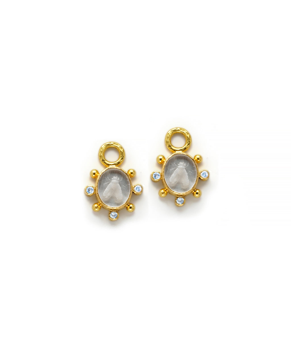 Crystal 'Mosca' Earring Charms