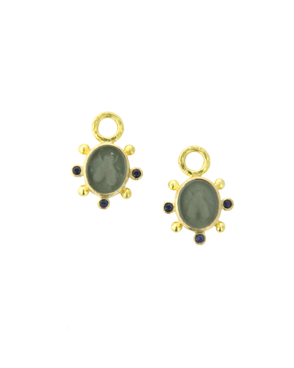 Smoke 'Mosca' Earring Charms