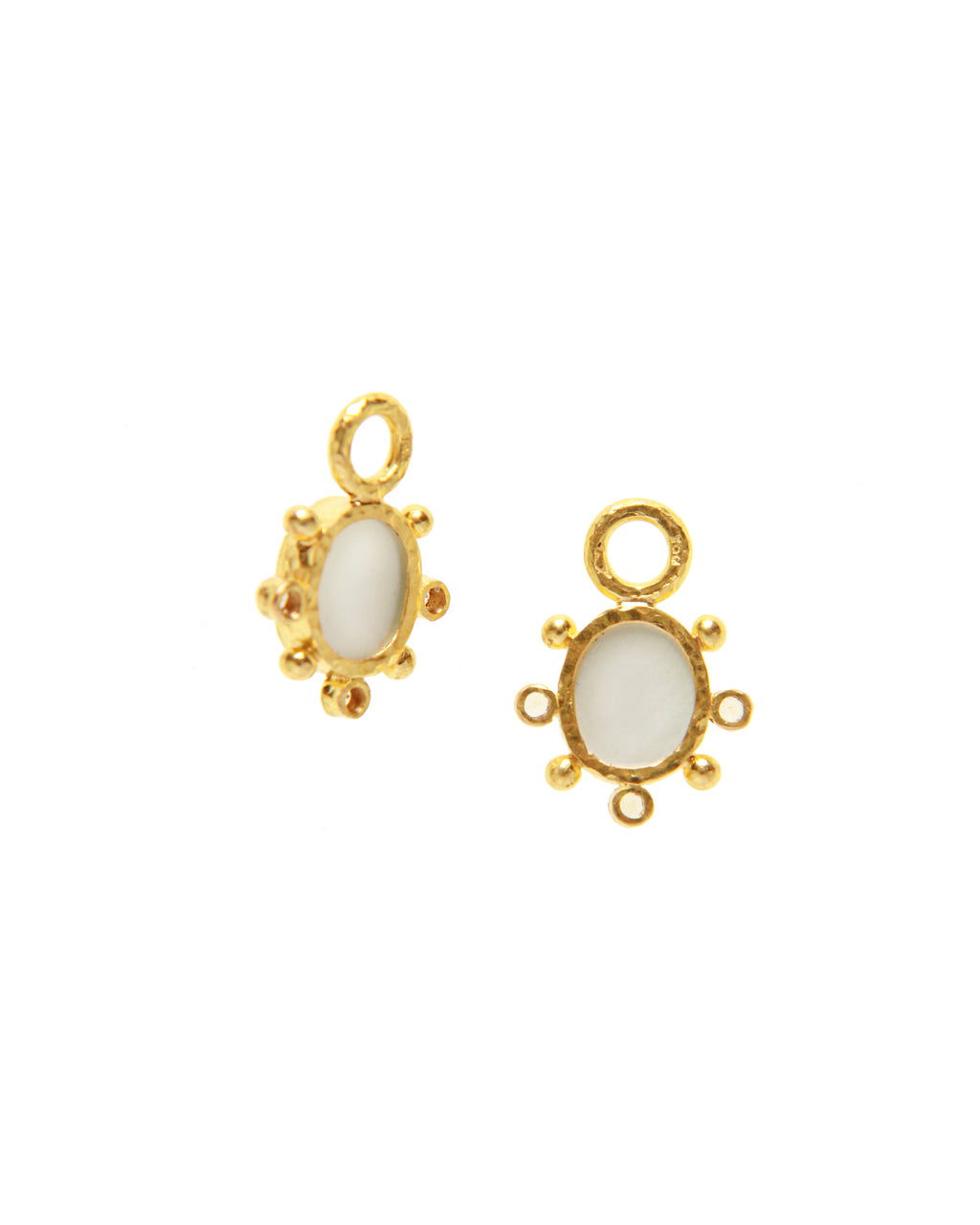 Teal 'Mosca' Earring Charms