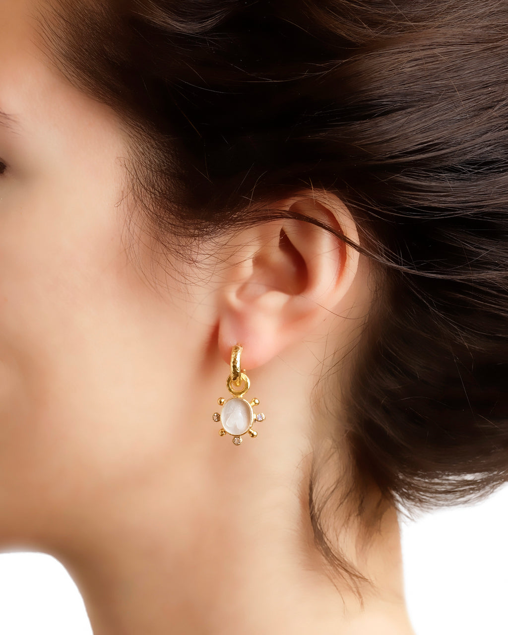 Teal 'Mosca' Earring Charms