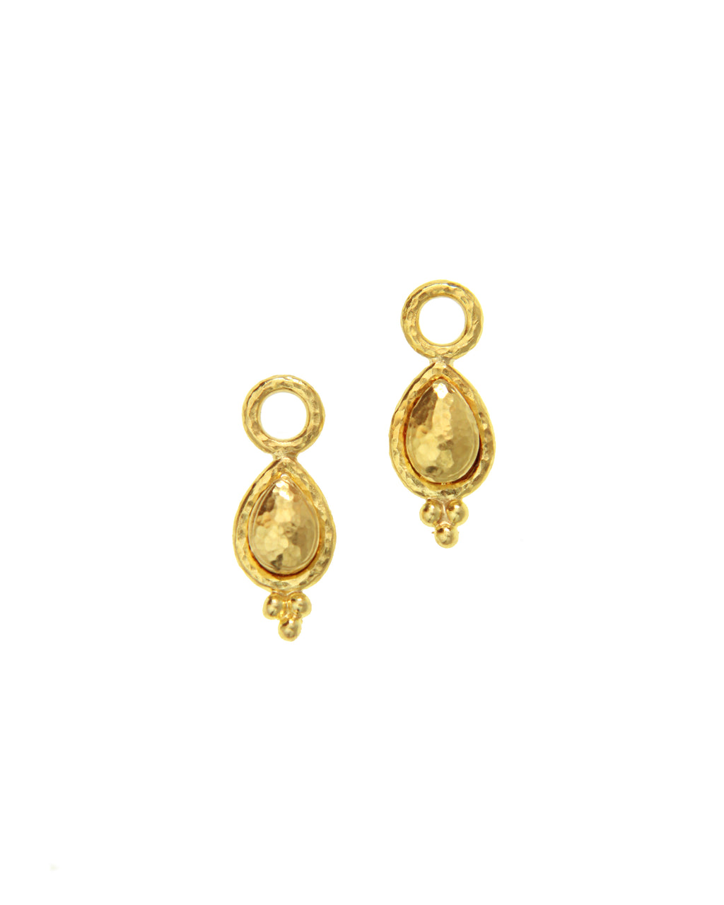 Gold Teardrop Earring Charms