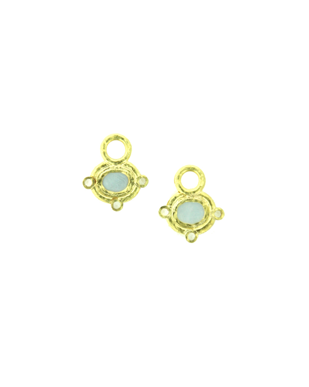 Cerulean 'Micro Horse' Earring Charms