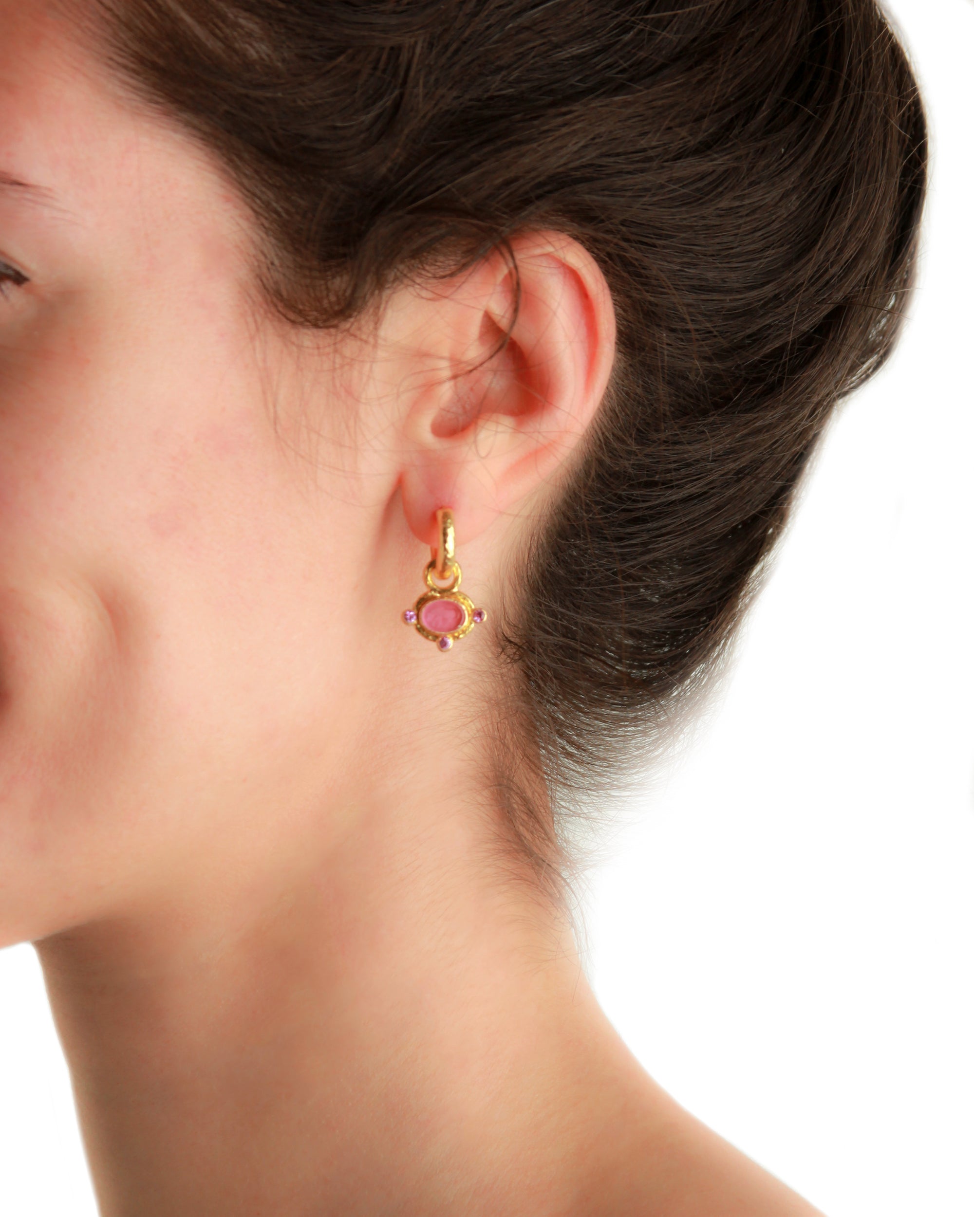 Cerulean 'Micro Horse' Earring Charms
