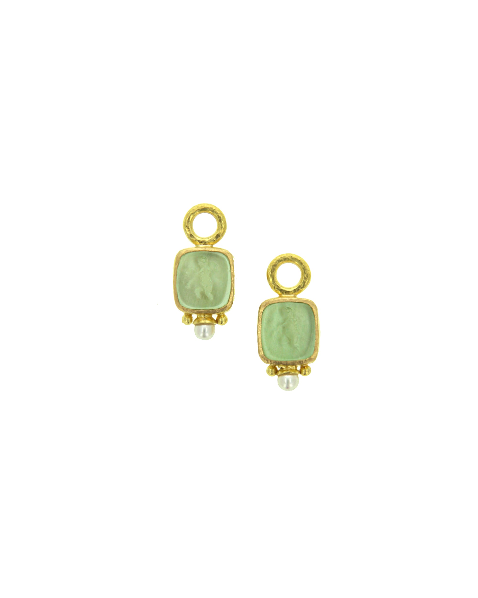 Nile 'Square Putto' Earring Charms