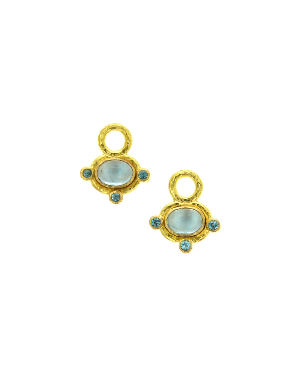 Aquamarine Earring Charms