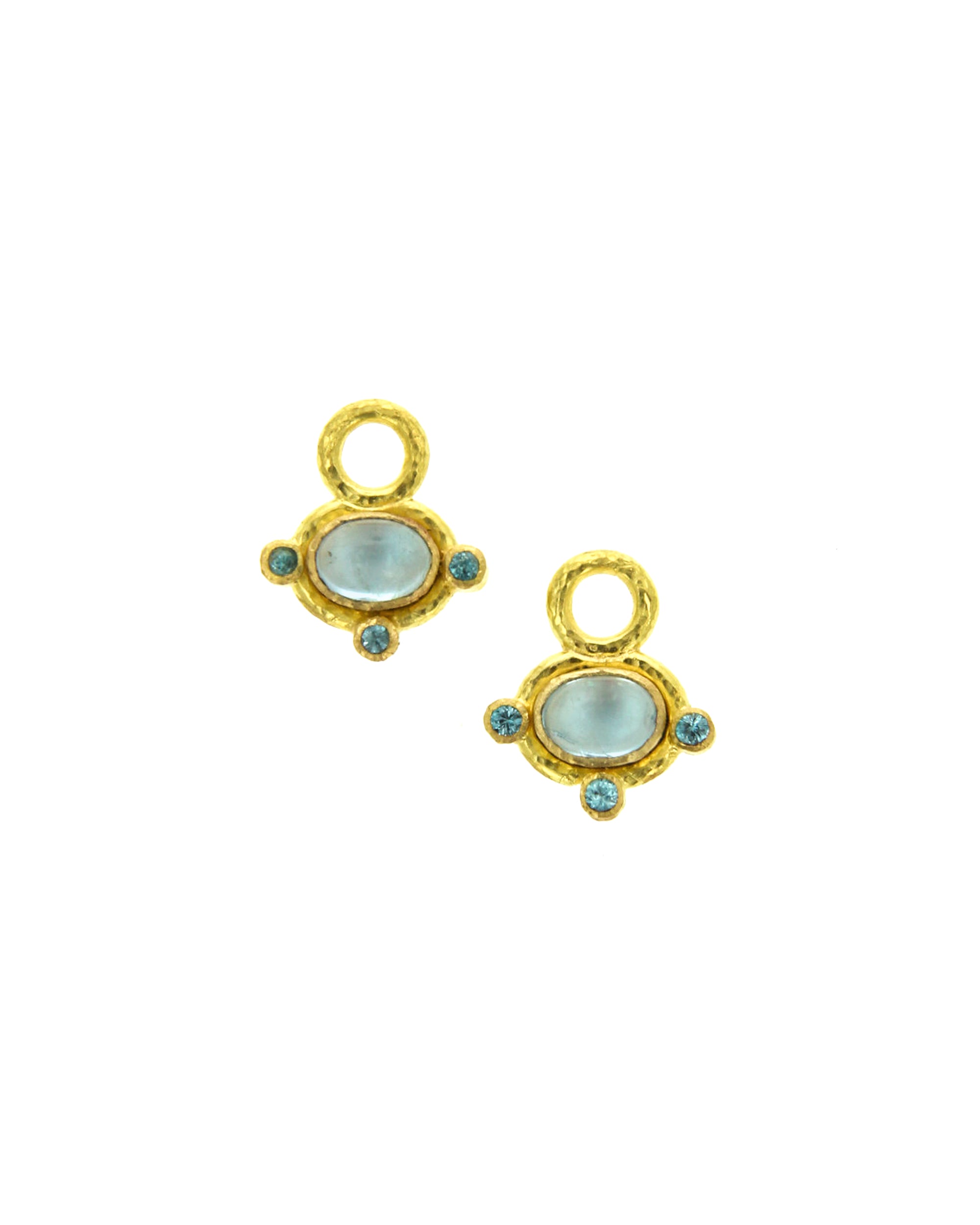 Aquamarine Earring Charms