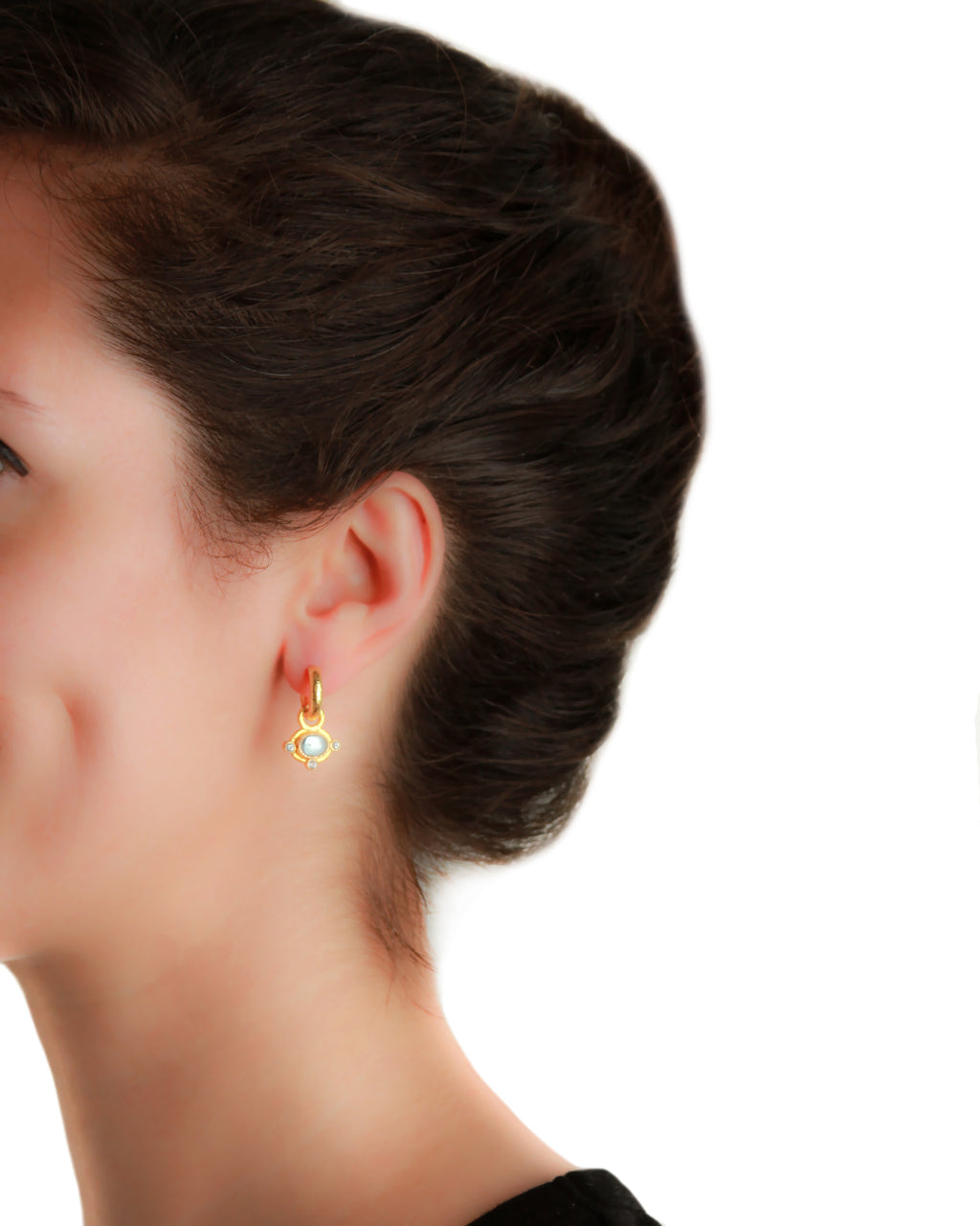 Aquamarine Earring Charms