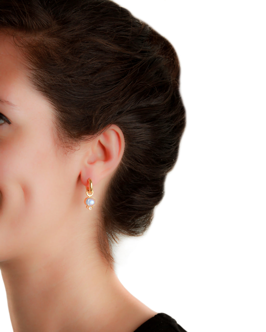 Moonstone Earring Charms