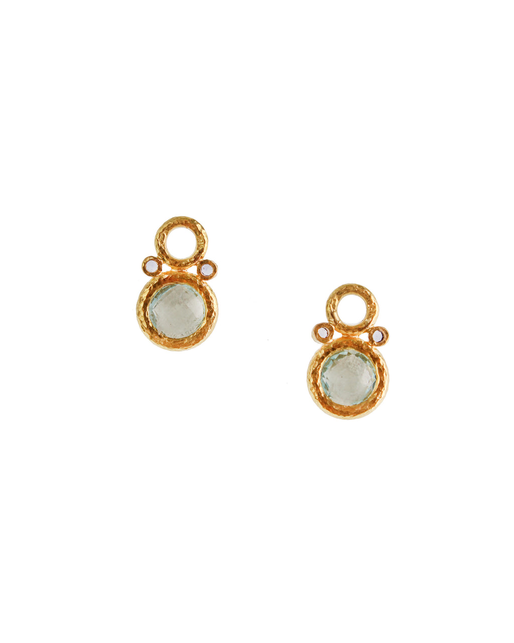 Aquamarine Earring Charms