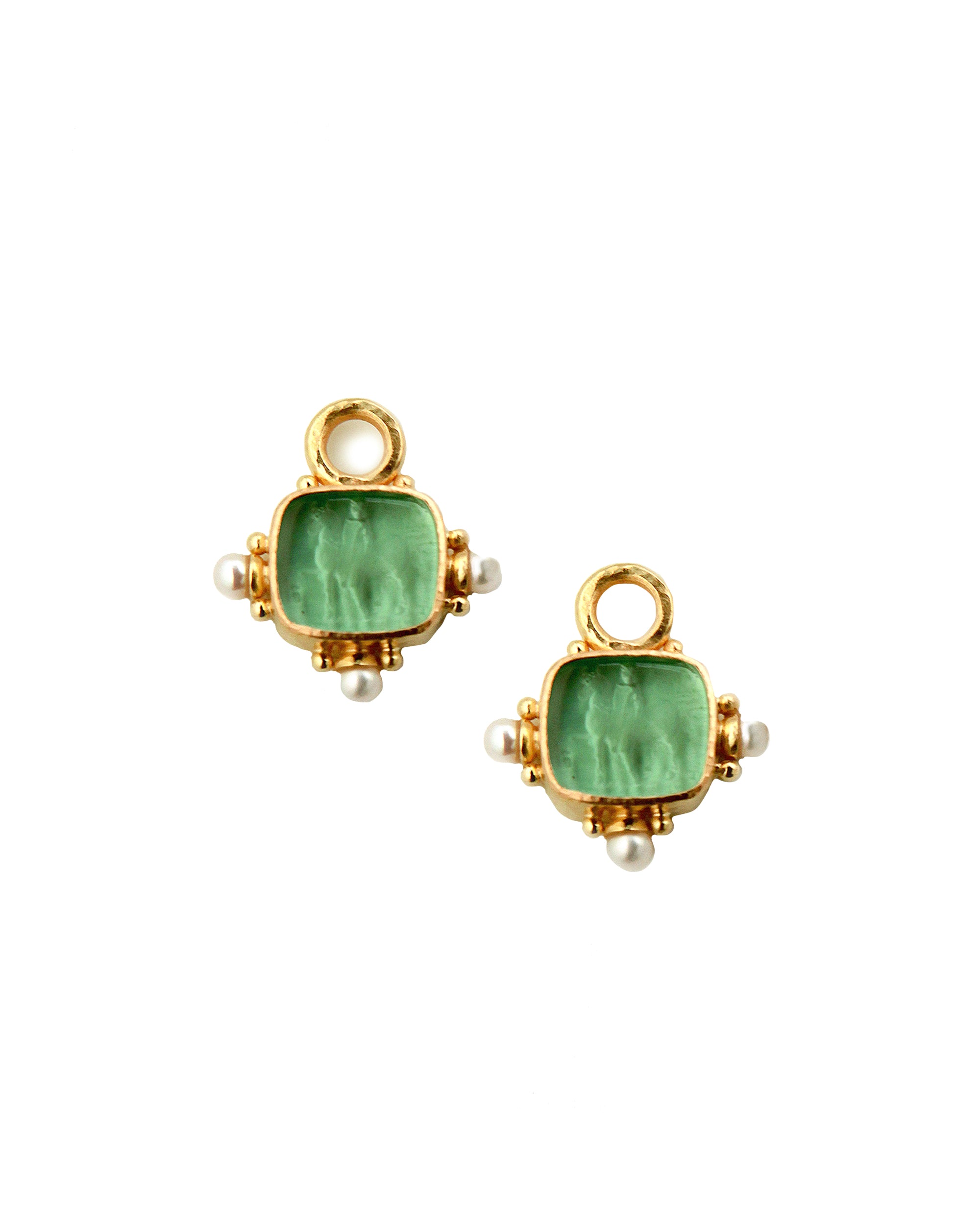 Nile 'God with Horse' Earring Charms