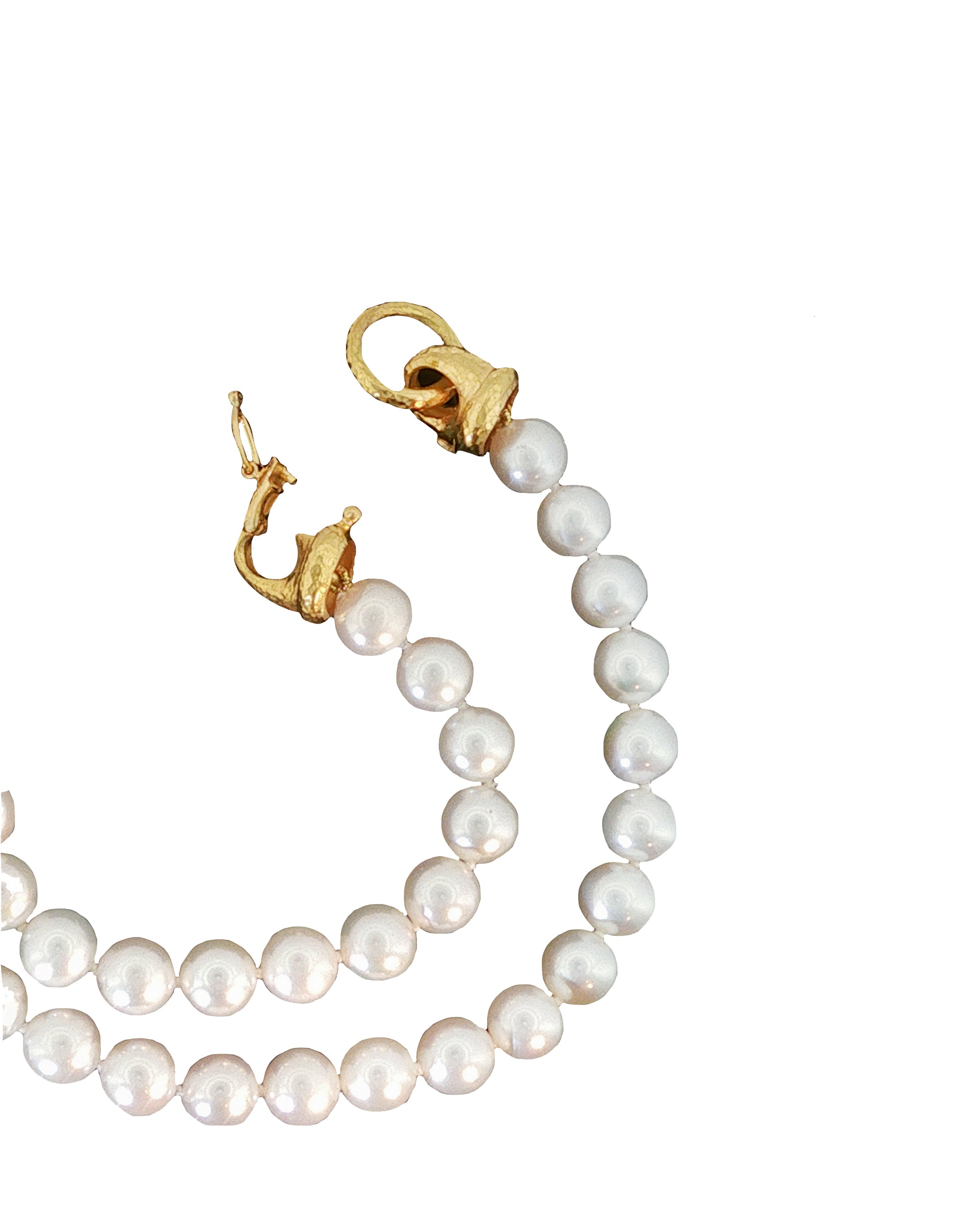 Pearl Necklace with 'Serena' Clasp