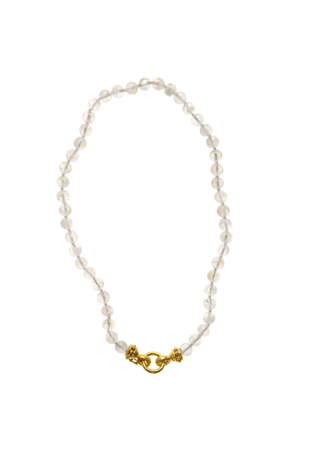 Moonstone Necklace with 'Allegra' Clasp