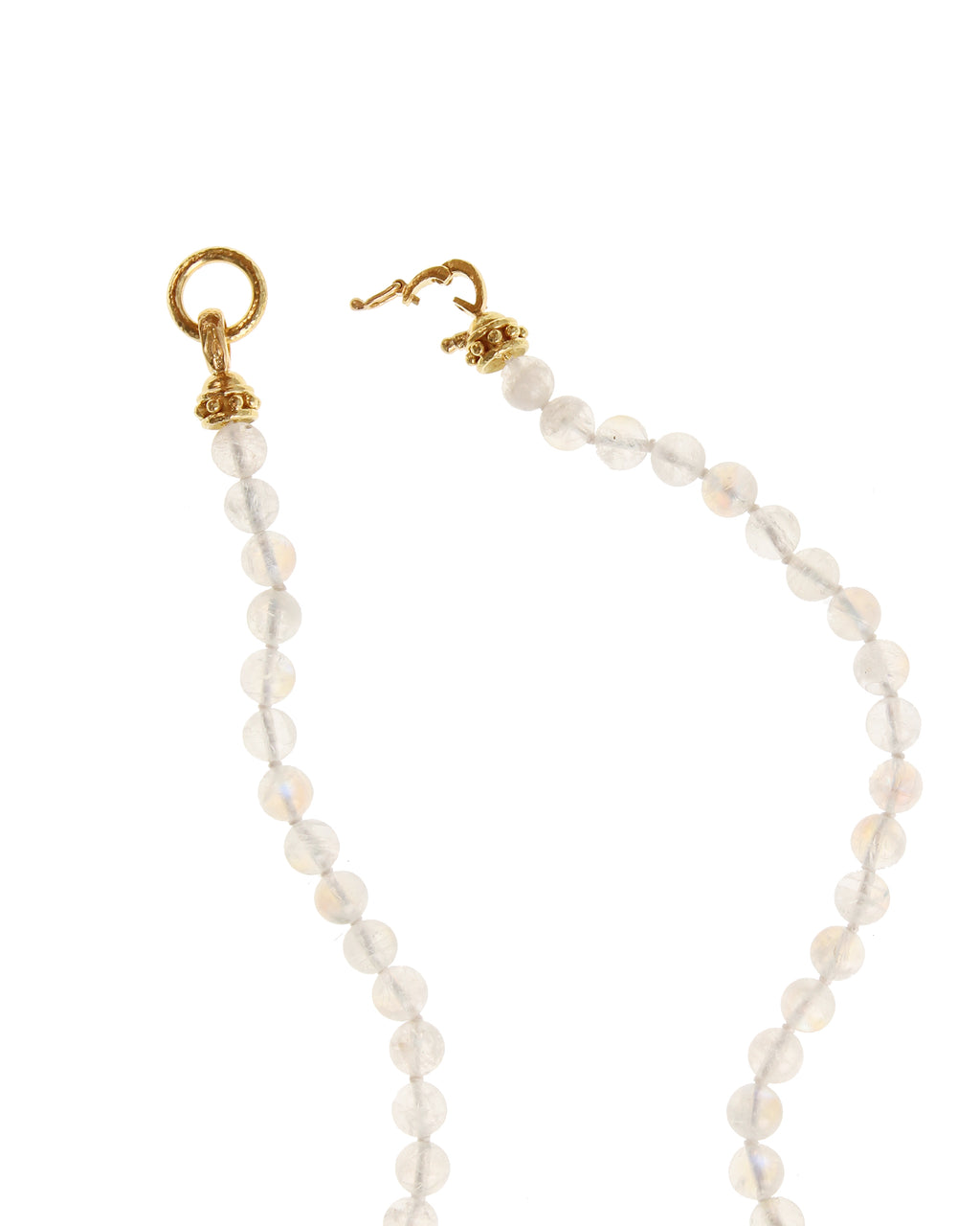 Moonstone Necklace with 'Allegra' Clasp