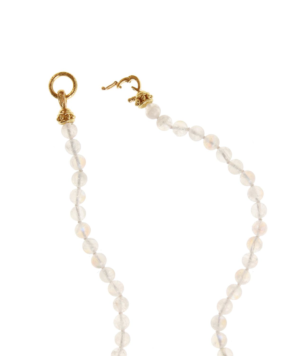 Moonstone Necklace with 'Allegra' Clasp