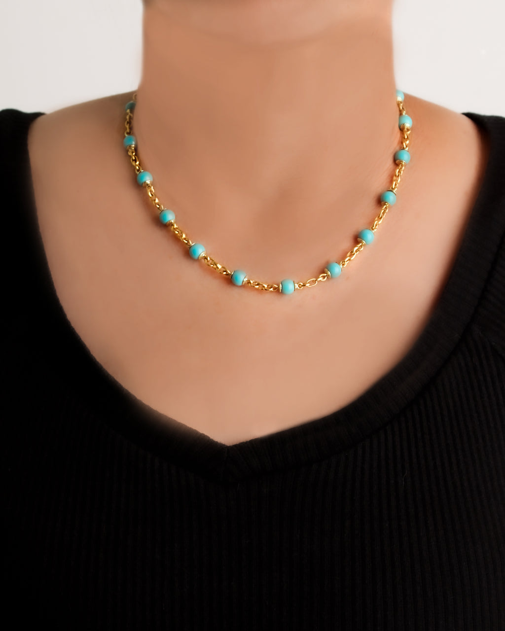 Sleeping Beauty Turquoise Necklace