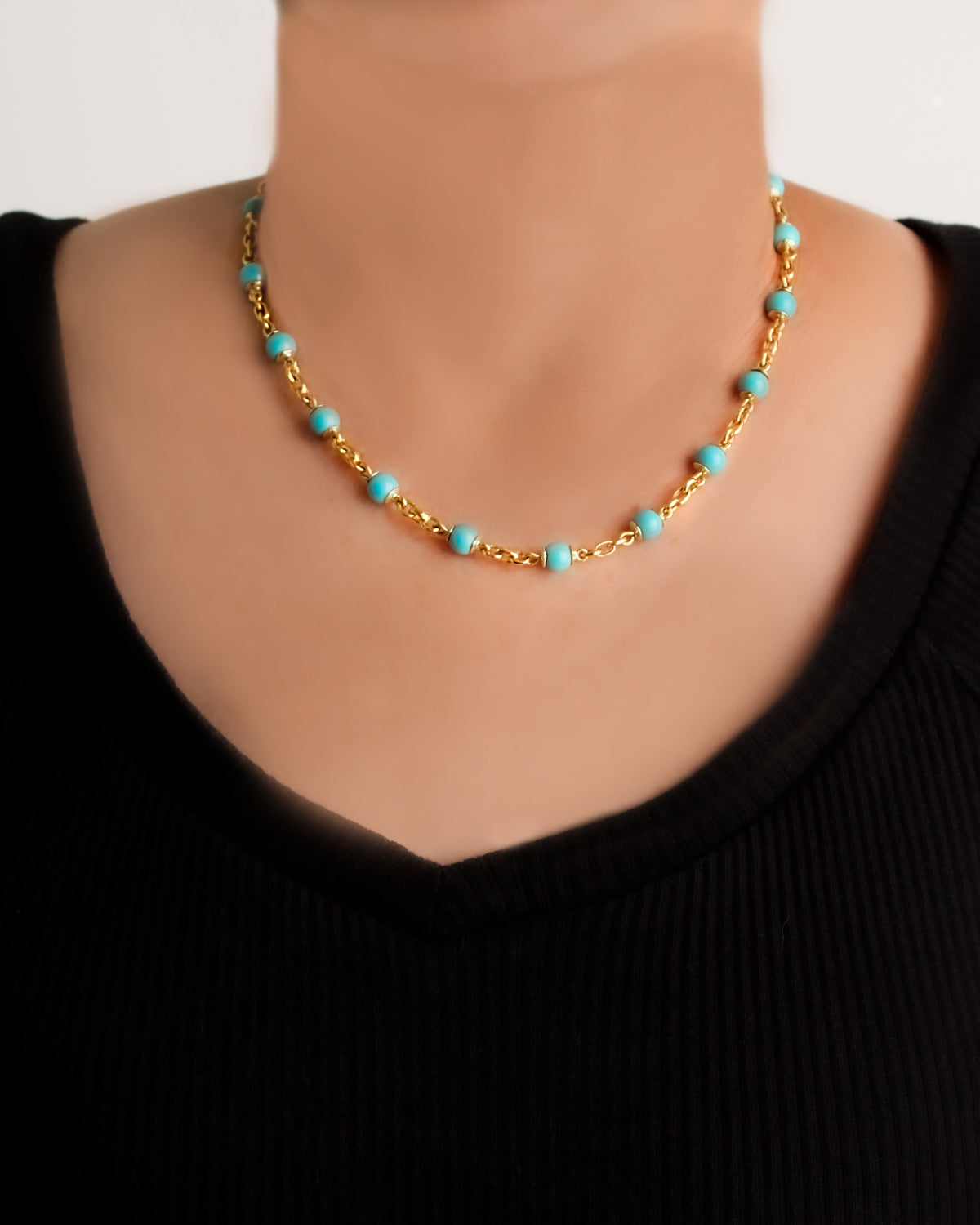 Sleeping Beauty Turquoise Necklace