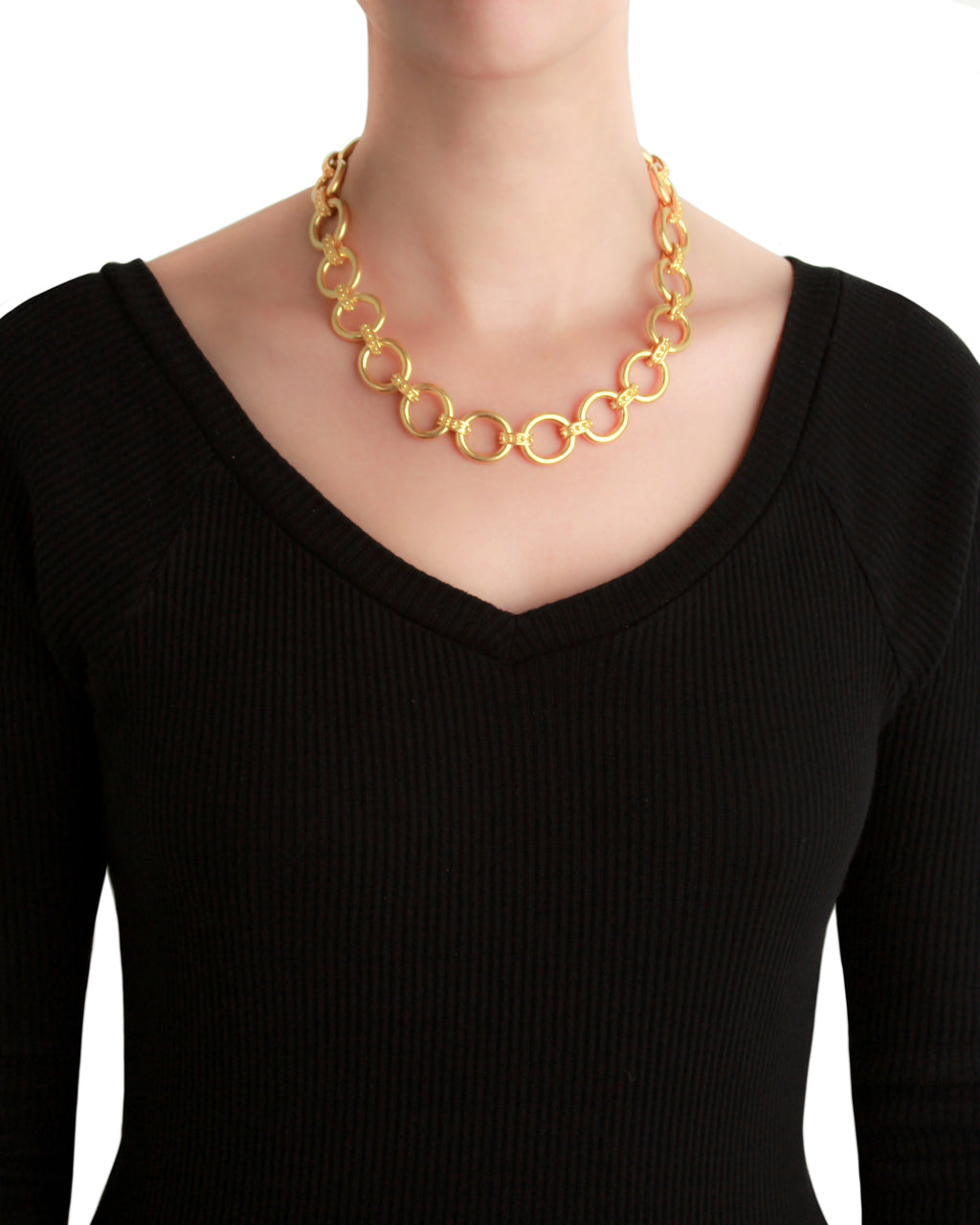 Elba Link Necklace - 17"