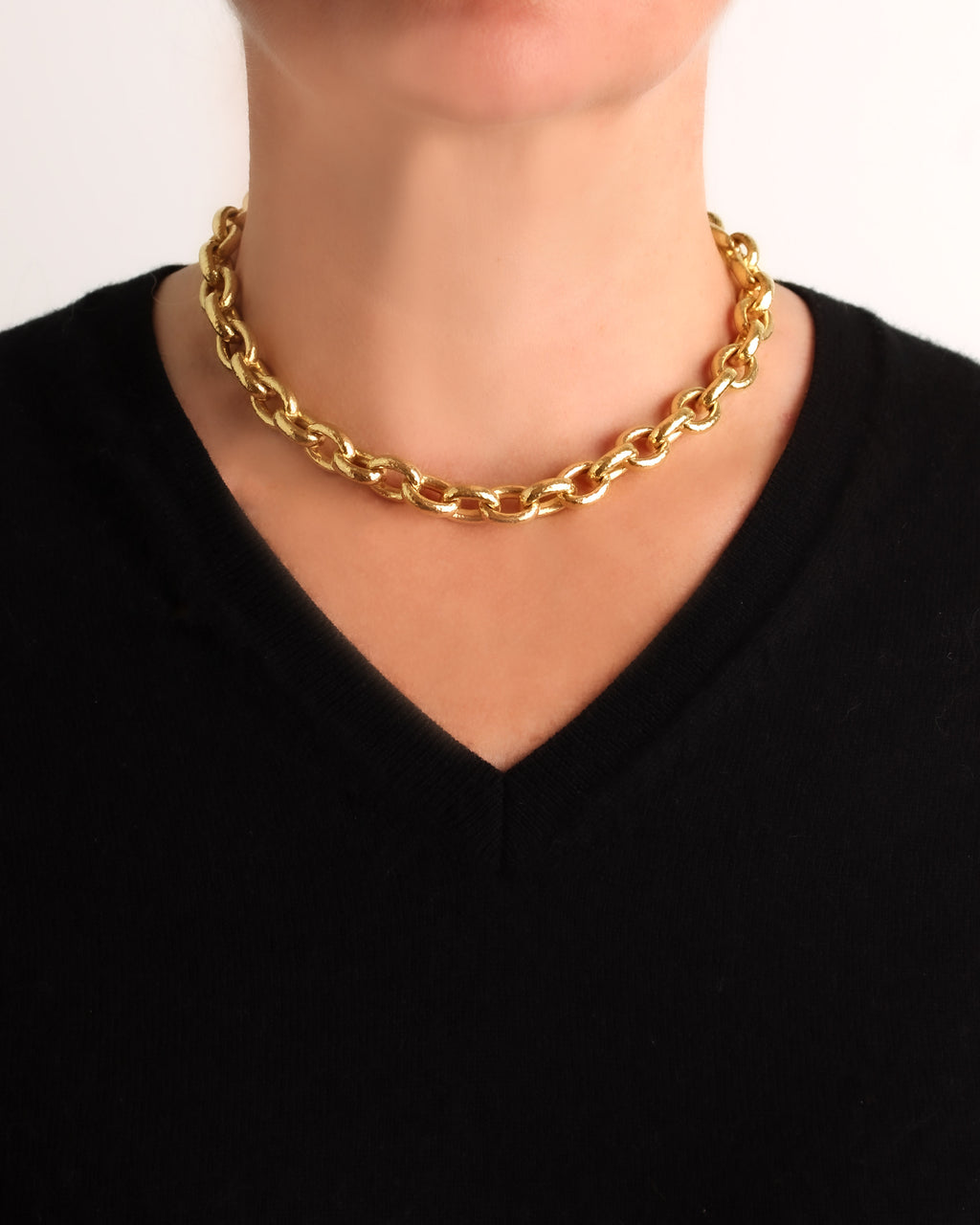 Ancona Link Necklace - 17"