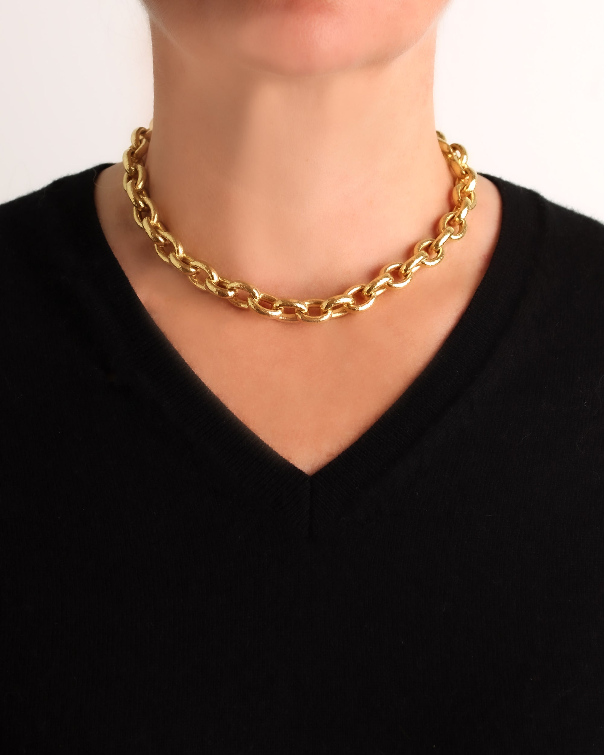 Ancona Link Necklace - 17"