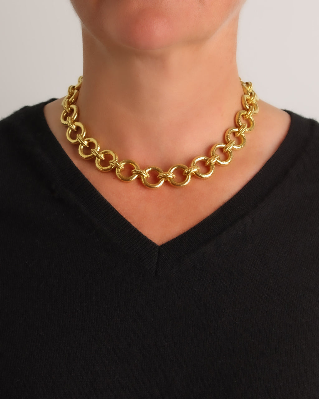Ravenna Link Necklace - 17"