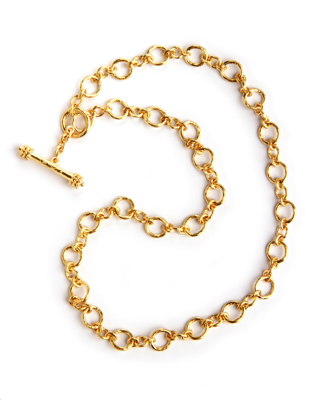 'Riviera' link necklace, 21"
