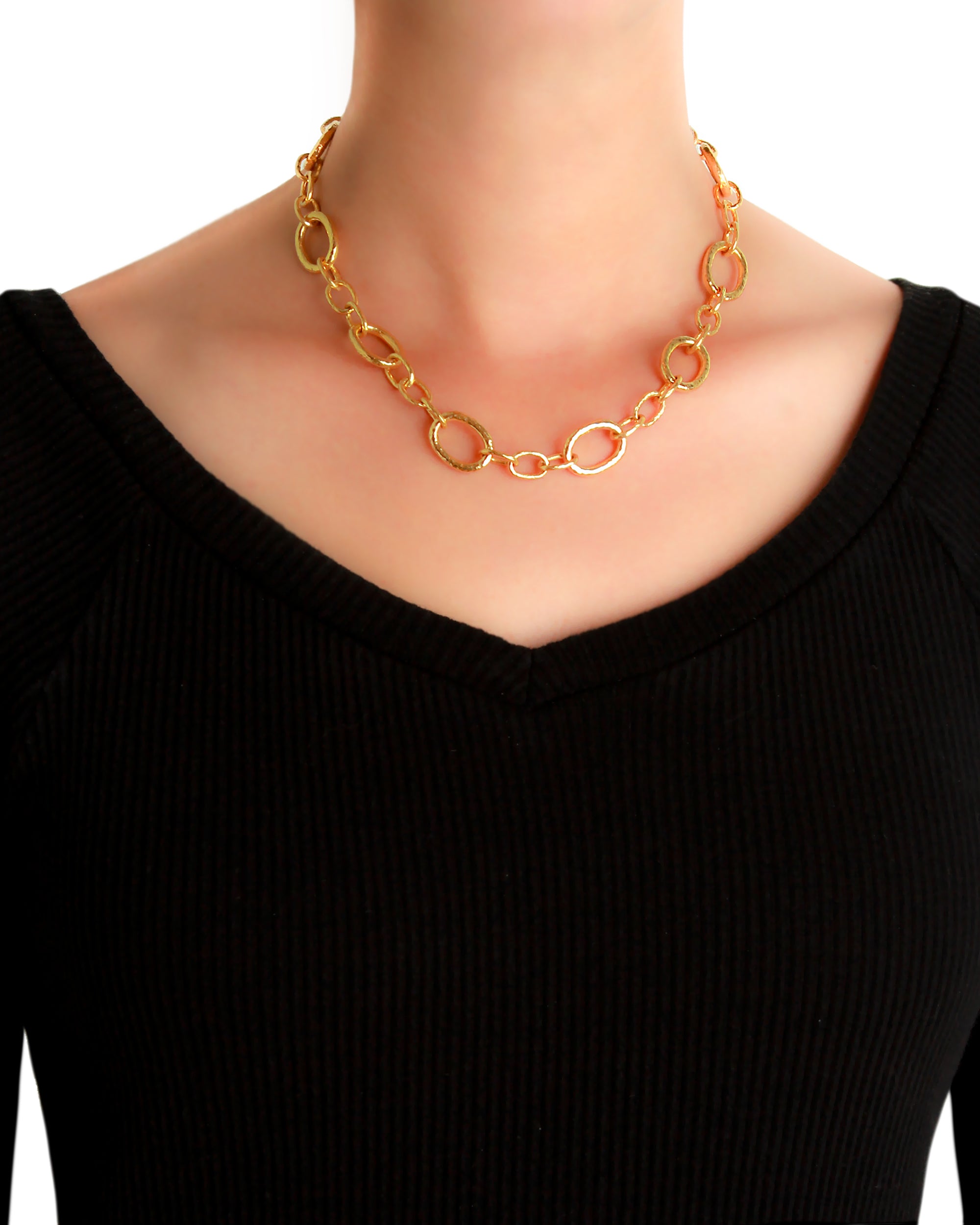 Garda Link Necklace - 17"