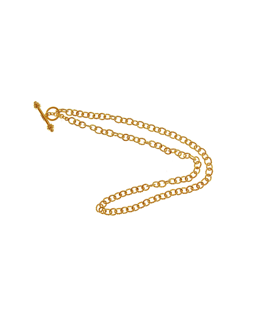 'Tiny Sicilian' Link Necklace - 17"