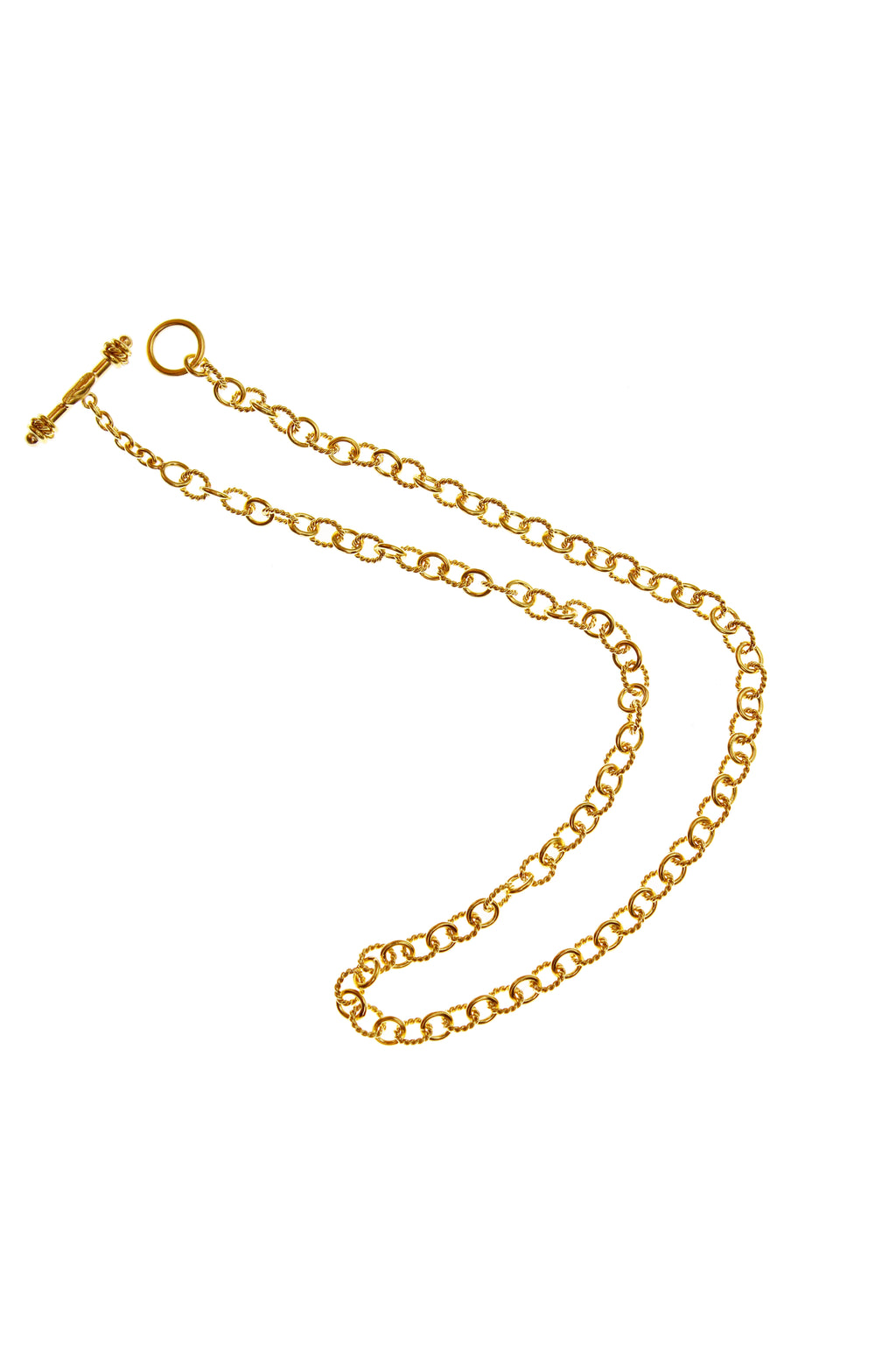 'Tiny Sicilian' Link Necklace - 17"