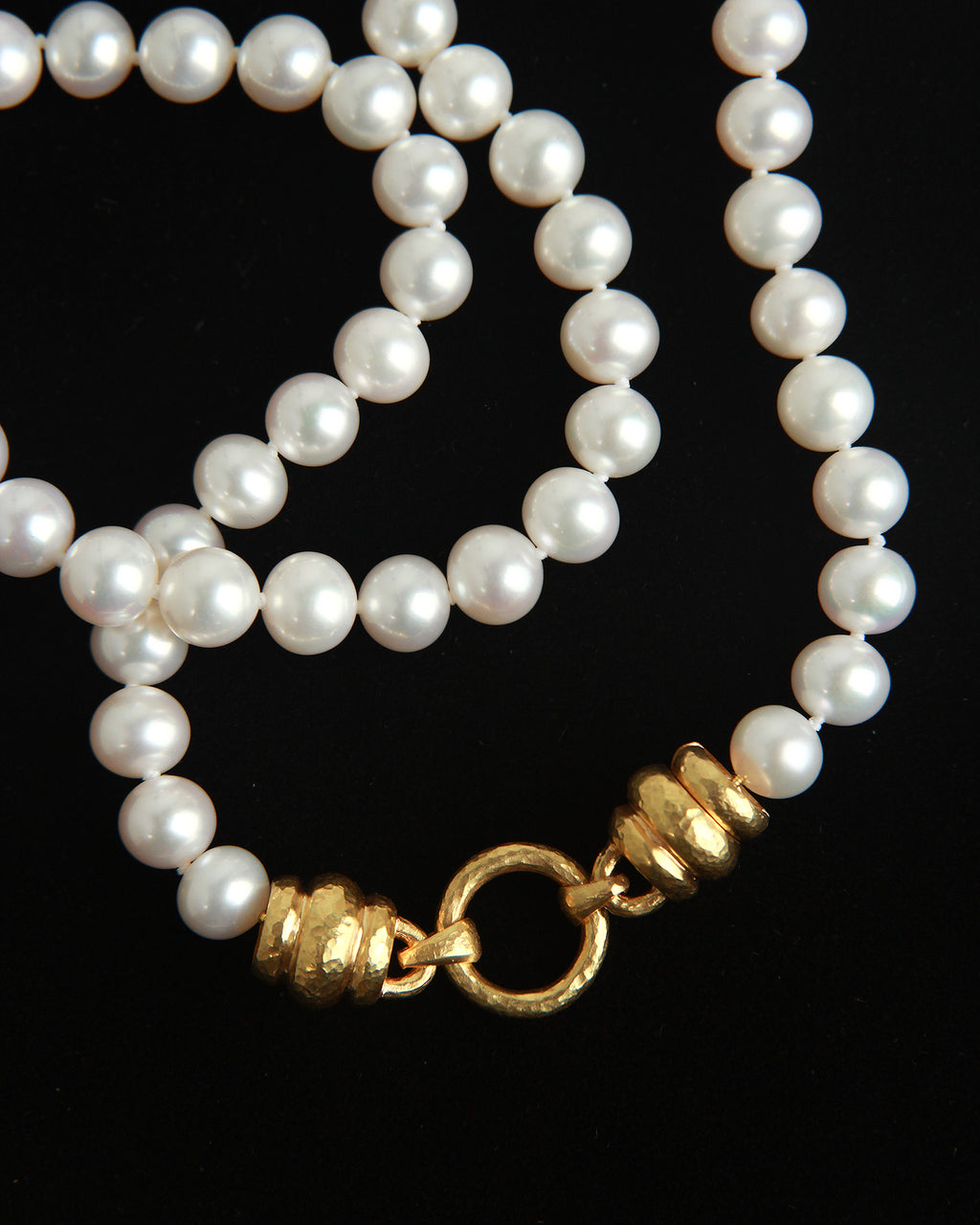 Pearl Necklace with 'Martin' Clasp