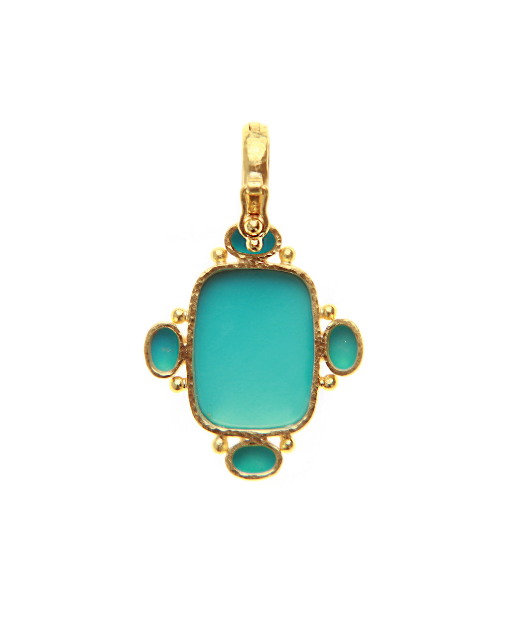 Sleeping Beauty Turquoise Pendant