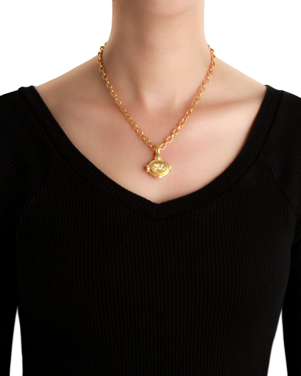 Gold 'Griffin' Pendant