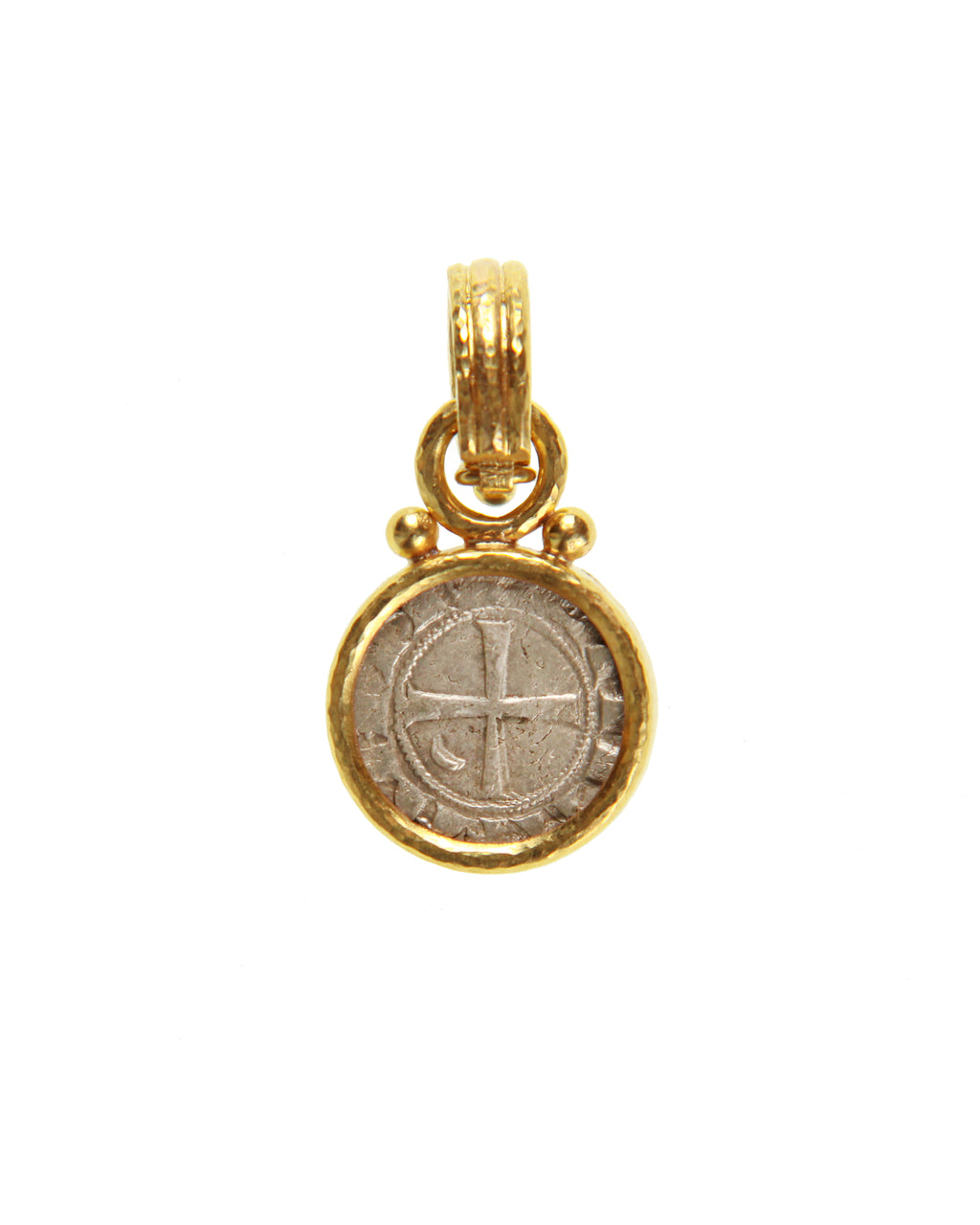 Ancient Silver 'Crusader' Coin Pendant