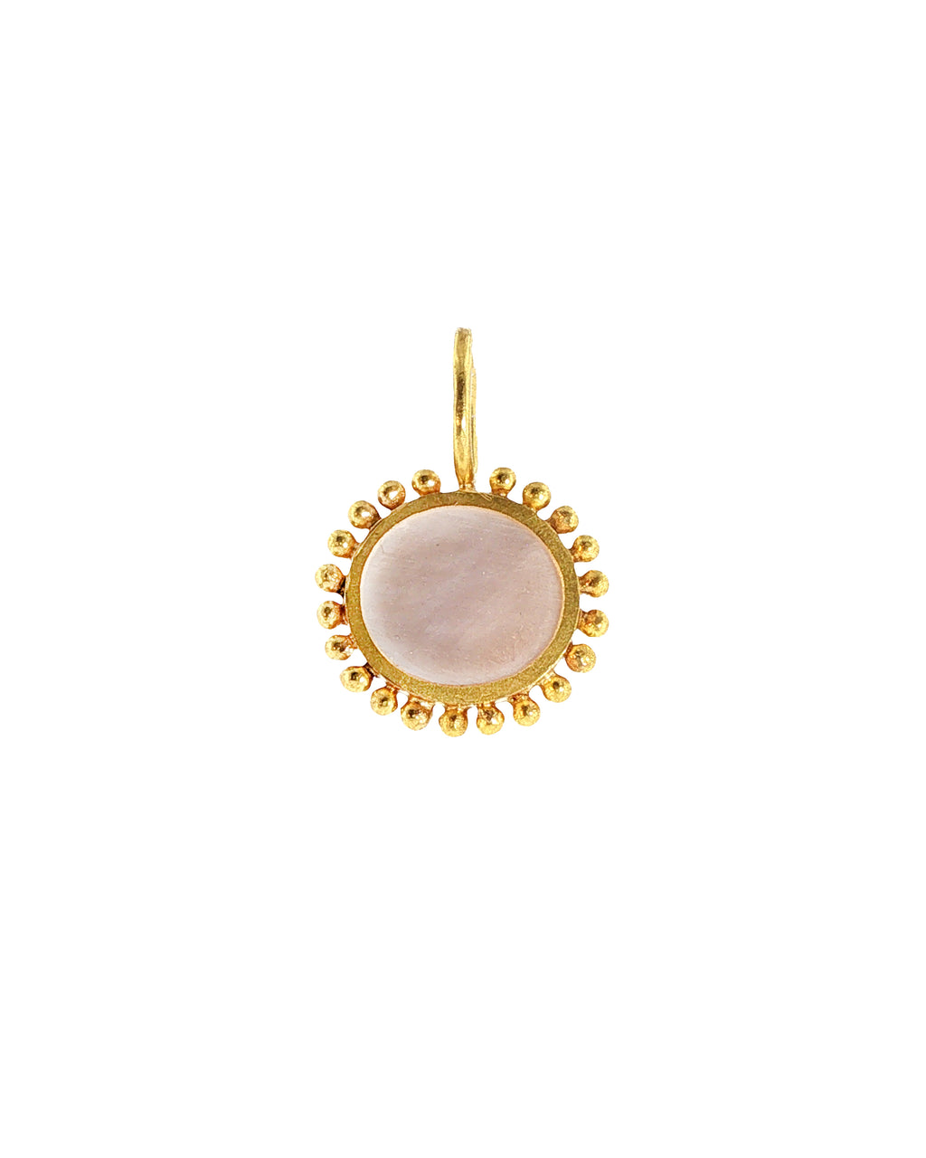 Pink 'Goat, Lion and Putto' Pendant