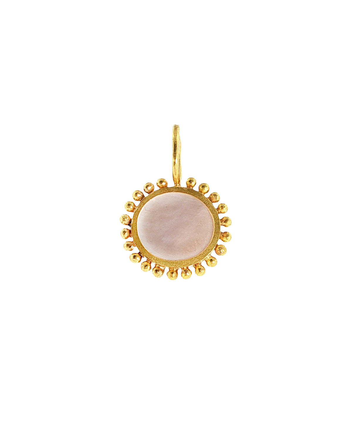 Pink 'Goat, Lion and Putto' Pendant