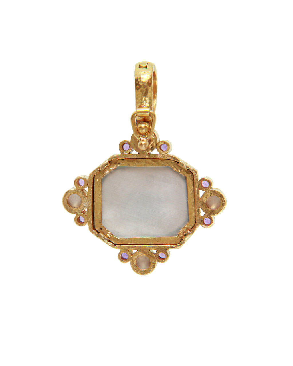 Pink 'Hypocanthus and Goddess' Pendant