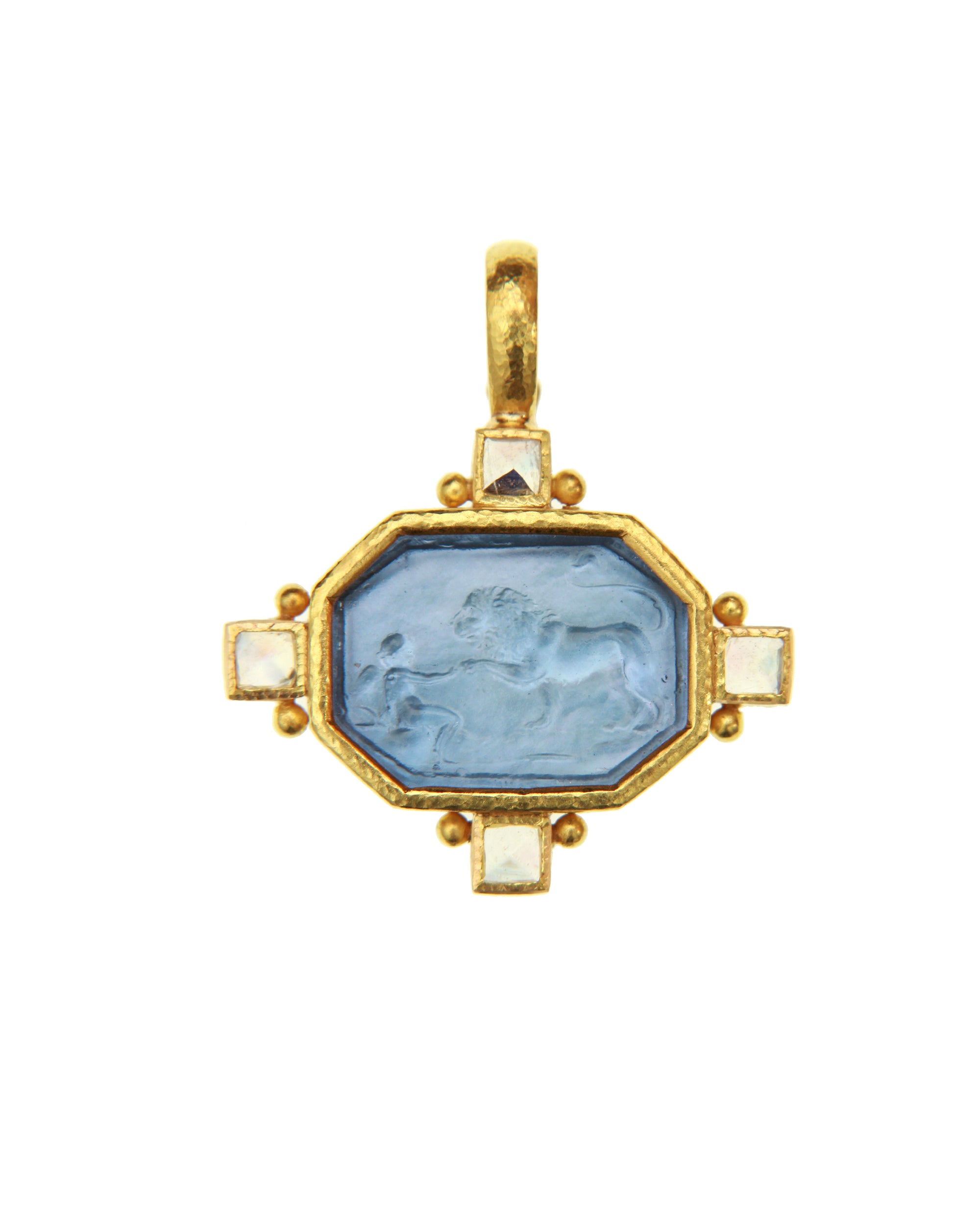 Cerulean 'Androcles' Pendant