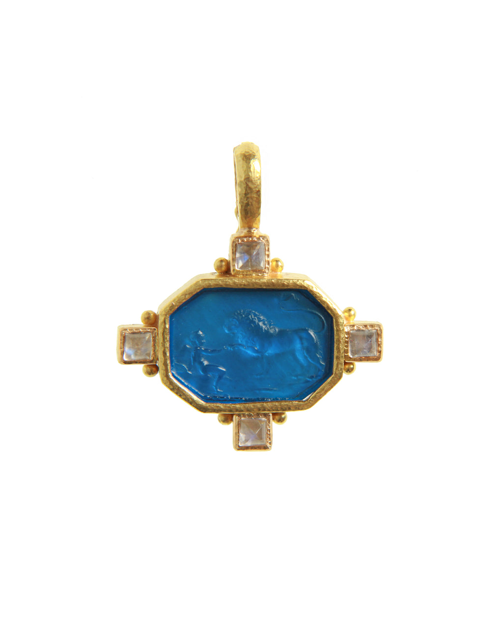 Peacock 'Androcles' Pendant