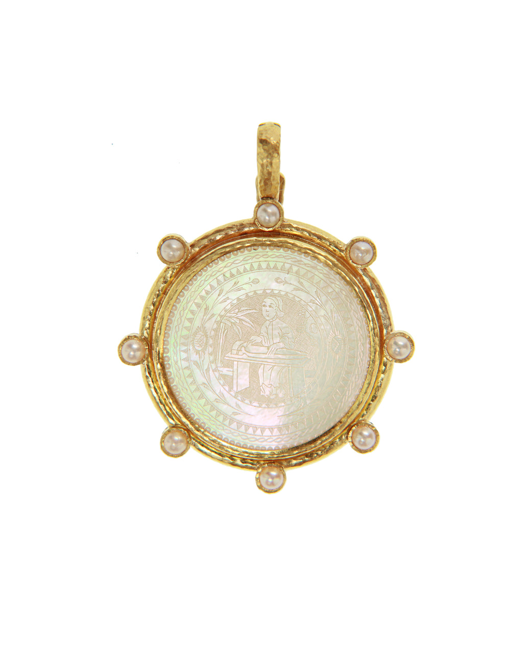 18th Century Gambling Counter Pendant