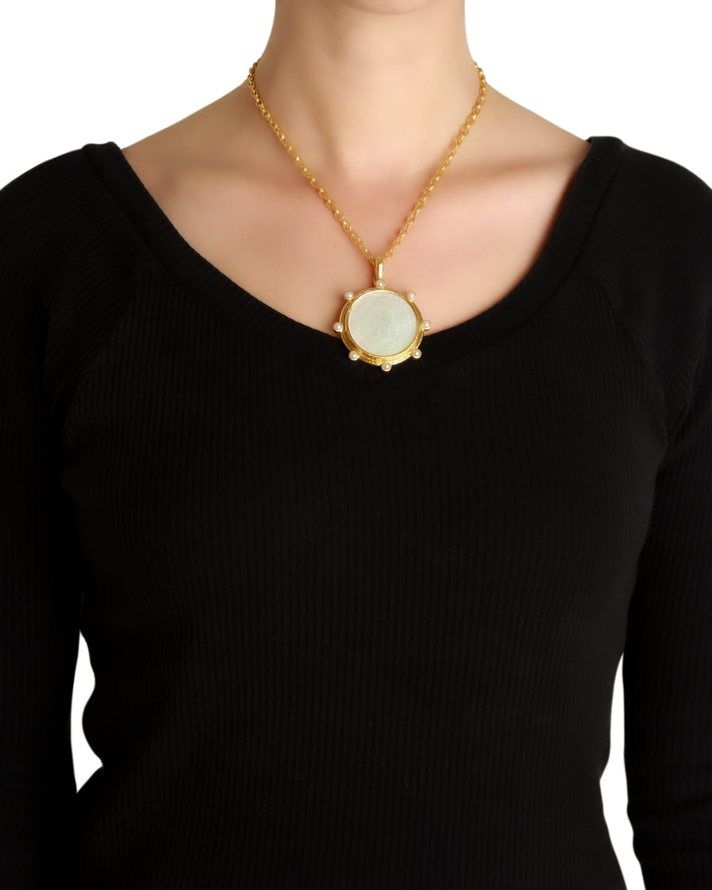 18th Century Gambling Counter Pendant