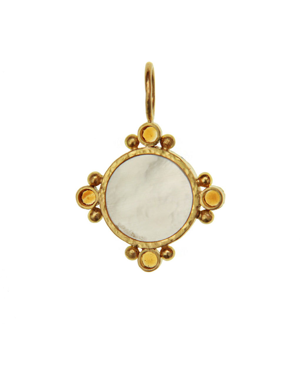 Venetian Glass 'Putto with Butterfly' Pendant