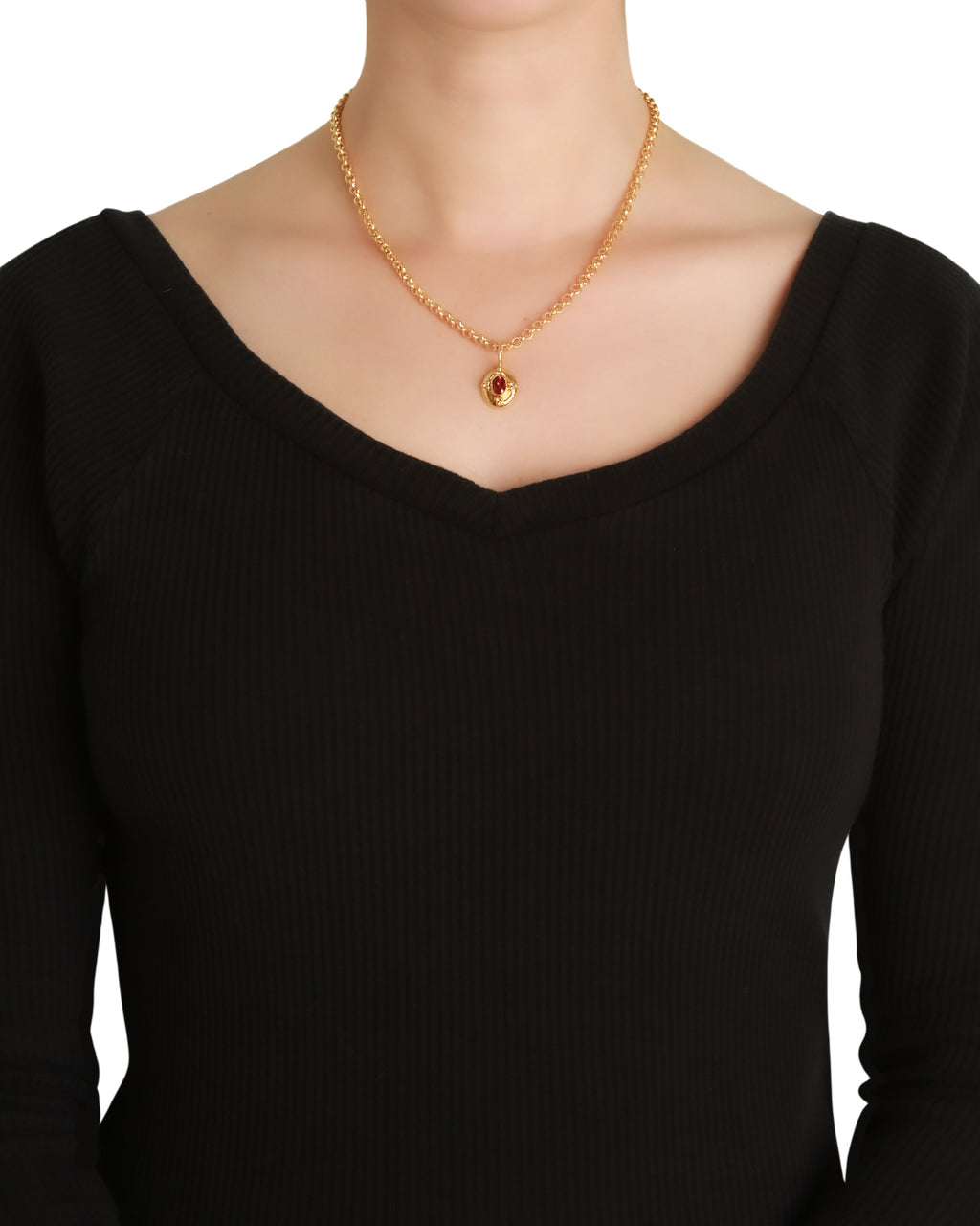 Pink Tourmaline Pendant