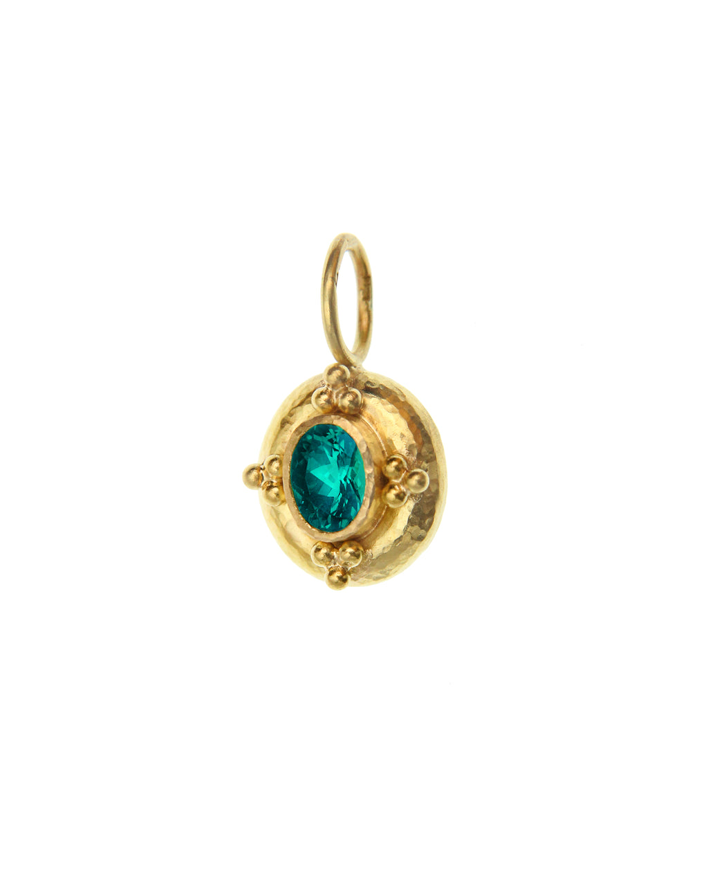 Blue Zircon Pendant